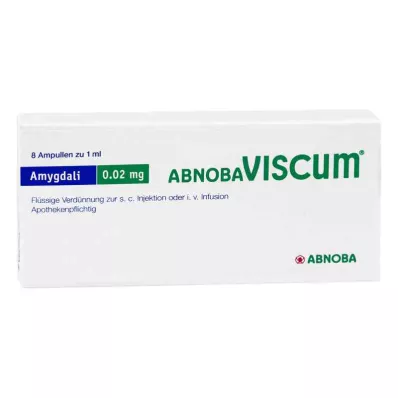 Abnobaviscum Amygdali 0,02 mg ampulės (8 vnt.) Abnobaviscum Amygdali 0,02 mg ampulės (8 vnt.)