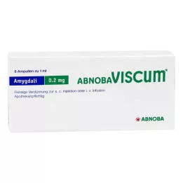 ABNOBAVISCUM Amygdali 0,2 mg ampulės, 8 vnt