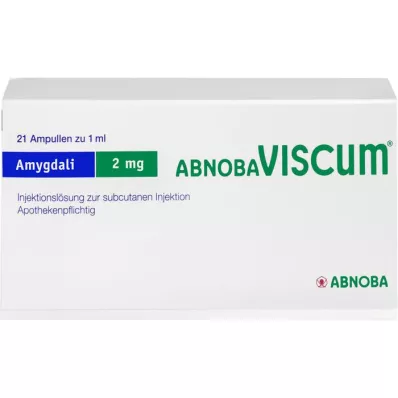 ABNOBAVISCUM Amygdali 2 mg ampulės, 21 vnt