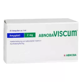 ABNOBAVISCUM Amygdali 2 mg ampulės, 21 vnt