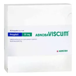ABNOBAVISCUM Amygdali 20 mg ampulės, 48 vnt