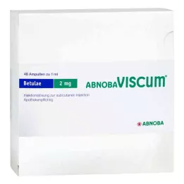 ABNOBAVISCUM Betulae 2 mg ampulės, 48 vnt