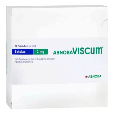 Abnobaviscum Betulae 2 mg ampulės (48 vnt.)