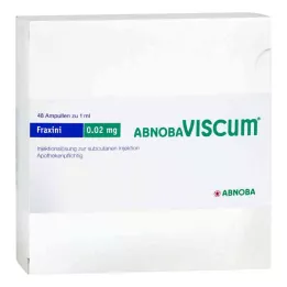 ABNOBAVISCUM Fraxini 0,02 mg ampulės, 48 vnt