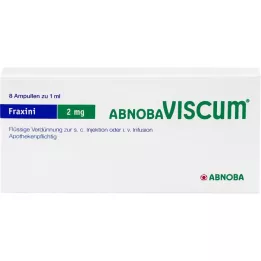 ABNOBAVISCUM Fraxini 2 mg ampulės, 8 vnt