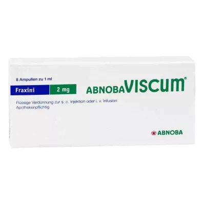 Abnobaviscum Fraxini 2 mg ampulės (8 vnt.) Abnobaviscum Fraxini 2 mg ampulės (8 vnt.)