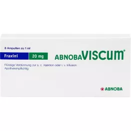 ABNOBAVISCUM Fraxini 20 mg ampulės, 8 vnt