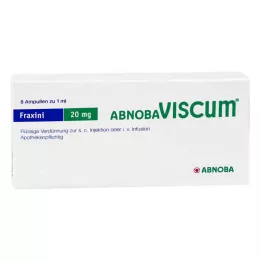 ABNOBAVISCUM Fraxini 20 mg ampulės, 8 vnt