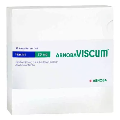 Abnobaviscum Fraxini 20 mg ampulės (48 vnt.) Abnobaviscum Fraxini 20 mg ampulės (48 vnt.)