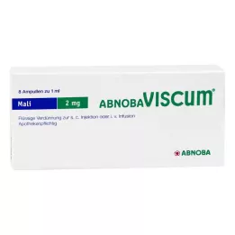 ABNOBAVISCUM Mali 2 mg ampulės, 8 vnt