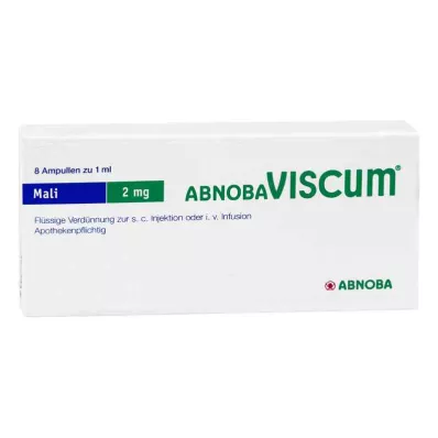 Abnobaviscum Mali 2 mg ampulės (8 vnt.) Abnobaviscum Mali 2 mg ampulės (8 vnt.)