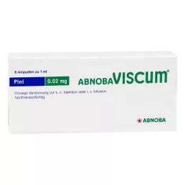 ABNOBAVISCUM Pini 0,02 mg ampulės, 8 vnt