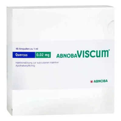 Abnobaviscum Quercus 0,02 mg ampulės (48 vnt.) Abnobaviscum Quercus 0,02 mg ampulės (48 vnt.)