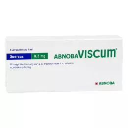 ABNOBAVISCUM Quercus 0,2 mg ampulės, 8 vnt