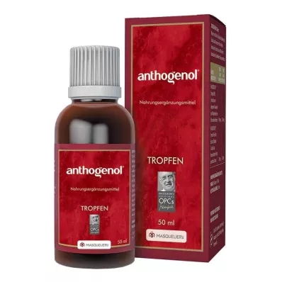 ANTHOGENOL Masquelier OPC lašai, 50 ml