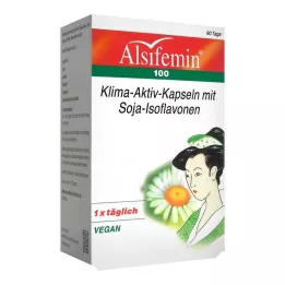 ALSIFEMIN 100 Climate-Active su soja 1x1 kapsulės, 90 kapsulių
