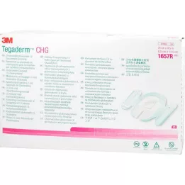 TEGADERM 3M CHG I.V. fiksacijos tvarstis 8,5x11,5 cm 1657R, 25 vnt