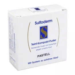 SULFODERM S Complexion Compact Powder pastelinė pudra, 10 g