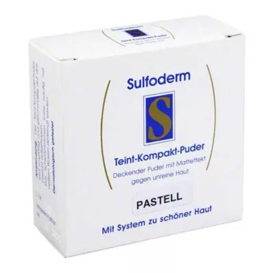 SULFODERM S Complexion Compact Powder pastelinė pudra, 10 g