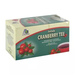 CRANBERRY TEE Filtravimo maišelis, 20 vnt