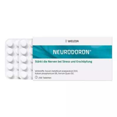 NEURODORON Tabletės, 200 vnt