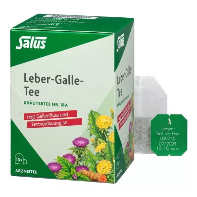 LEBER GALLE-Arbatos žolelių arbata Nr. 18a Salus filtravimo audiniai, 15 vnt LEBER GALLE-Arbatos žolelių arbata Nr. 18a Salus filtravimo audiniai, 15 vnt