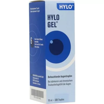 HYLO-GEL Akių lašai, 10 ml