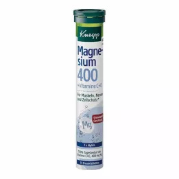 KNEIPP Magnio 400+C+E putojančios tabletės, 15 vnt