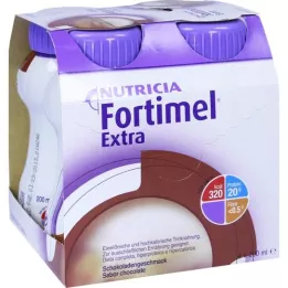 FORTIMEL Ekstra šokolado skonio, 4X200 ml