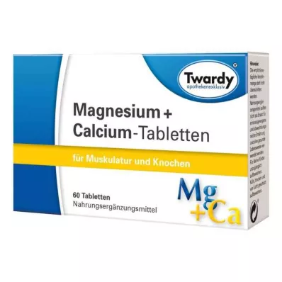 MAGNESIUM+CALCIUM tabletės, 60 vnt