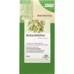 BIRKENBLÄTTER Ekologiška Betulae folium Salus arbata, 80 g