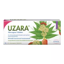 UZARA 40 mg dengtos tabletės, 50 vnt