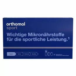 ORTHOMOL Sportinis gertuvėlių, tablečių ir kapsulių rinkinys, 7 vnt