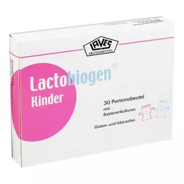 LACTOBIOGEN Vaikiški paketėliai, 30 vnt