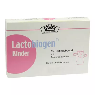 LACTOBIOGEN Vaikiškas paketėlis, 15 vnt