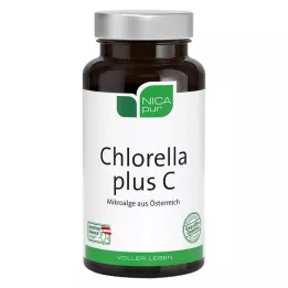 NICAPUR Chlorella Plus C kapsulės, 90 kapsulių