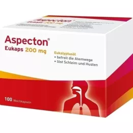 ASPECTON Eukaps 200 mg minkštos kapsulės, 100 vnt