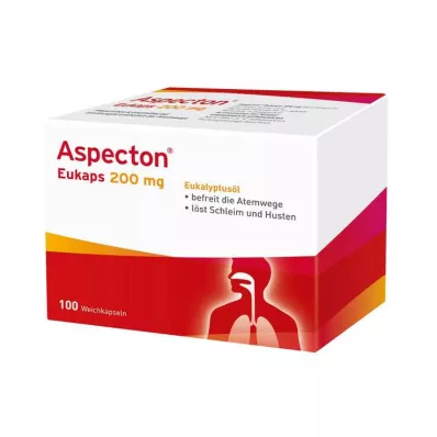 ASPECTON Eukaps 200 mg minkštos kapsulės, 100 vnt