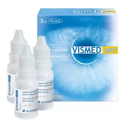 VISMED šviesūs akių lašai, 3X15 ml