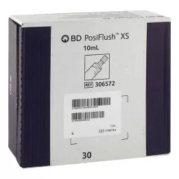 BD POSIFLUSH XS Praplovimo sistemos iš anksto užpildyti švirkštai, 30X10 ml