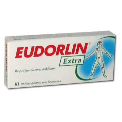 EUDORLIN papildomos Ibuprofeno tabletės nuo skausmo, 10 vnt EUDORLIN papildomos Ibuprofeno tabletės nuo skausmo, 10 vnt