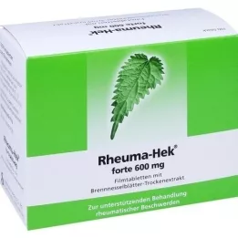 RHEUMA HEK forte 600 mg plėvele dengtos tabletės, 100 vnt