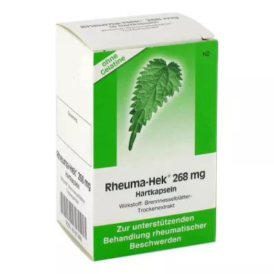 RHEUMA HEK 268 mg kietosios kapsulės, 50 vnt RHEUMA HEK 268 mg kietosios kapsulės, 50 vnt