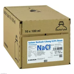 KOCHSALZLÖSUNG 0,9 % Miniflac, 10X100 ml