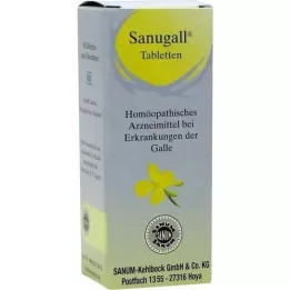 SANUGALL Tabletės, 80 vnt