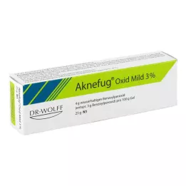 AKNEFUG švelnus 3 % oksido gelis, 25 g