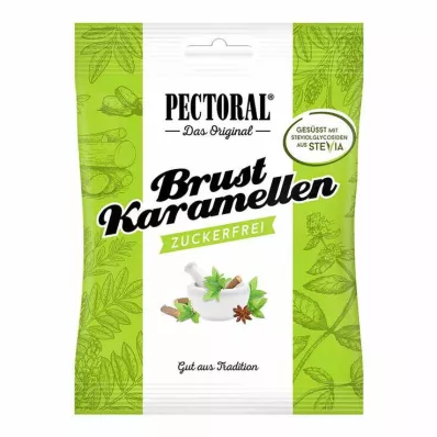 PECTORAL Krūties karamelės be cukraus, 60 g