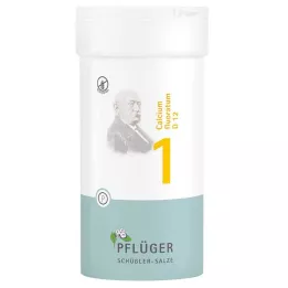BIOCHEMIE Pflüger 1 Calcium fluoratum D 12 tablečių, 400 vnt