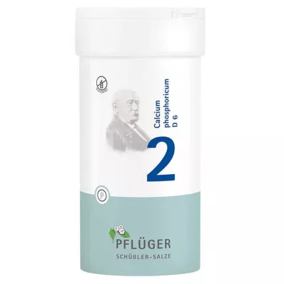 Biochemistry Pflueger 2 Calcium phosphoricum D 6 tabletės, 400 vnt Biochemistry Pflueger 2 Calcium phosphoricum D 6 tabletės, 400 vnt