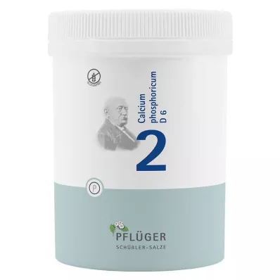 Biochemistry Pflueger 2 Calcium phosphoricum D 6 tabletės, 1000 vnt Biochemistry Pflueger 2 Calcium phosphoricum D 6 tabletės, 1000 vnt